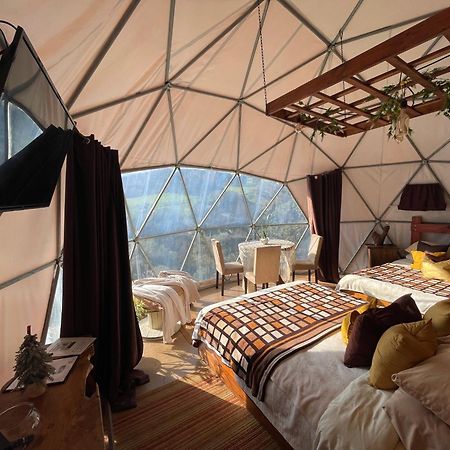 Poas Volcano Observatory Lodge & Glamping Poasito Bagian luar foto