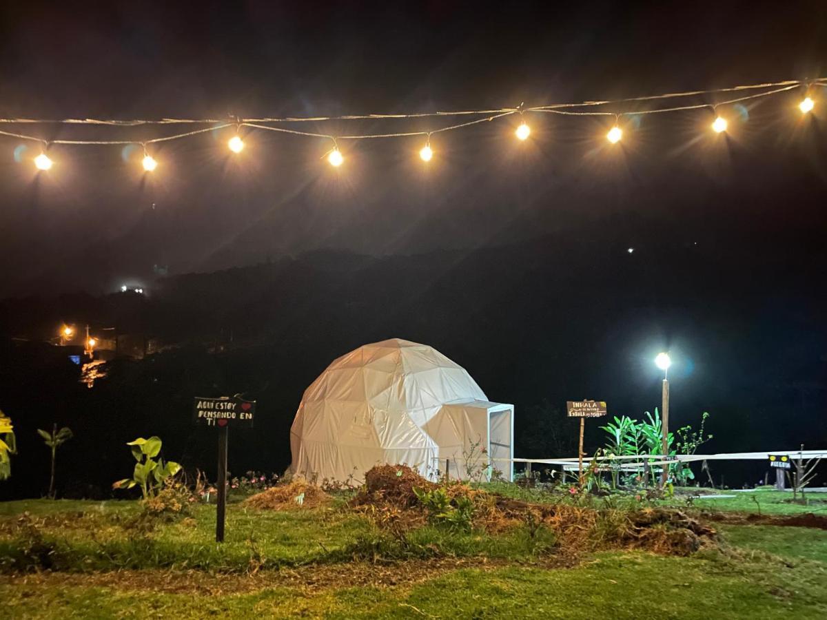 Poas Volcano Observatory Lodge & Glamping Poasito Bagian luar foto