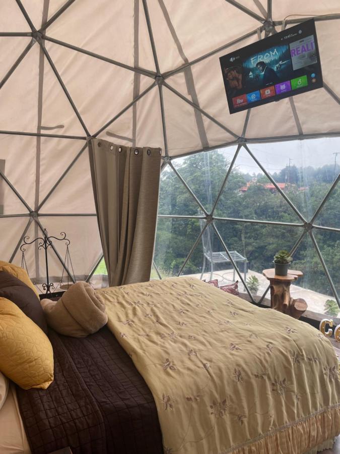 Poas Volcano Observatory Lodge & Glamping Poasito Bagian luar foto