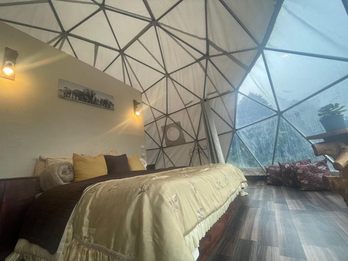 Poas Volcano Observatory Lodge & Glamping Poasito Bagian luar foto