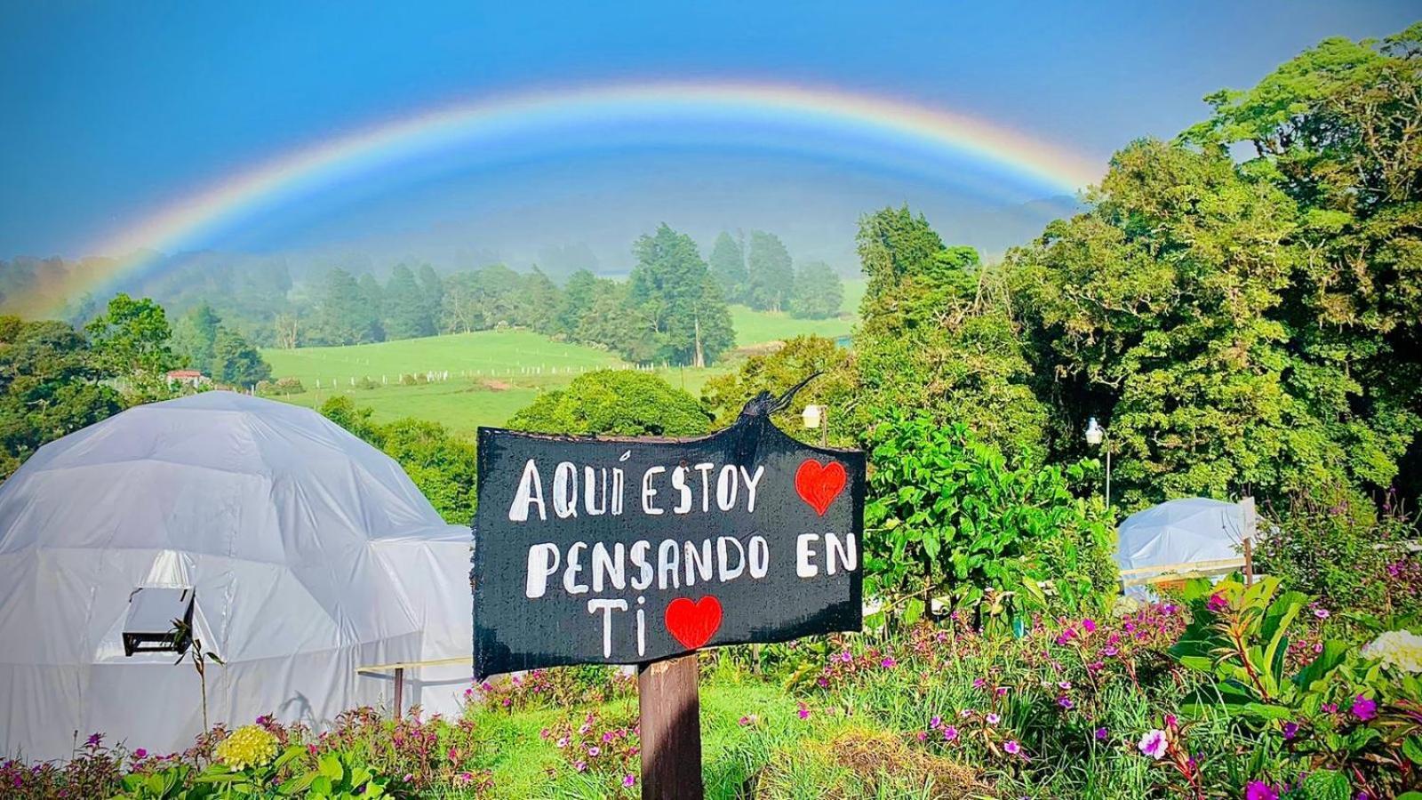 Poas Volcano Observatory Lodge & Glamping Poasito Bagian luar foto