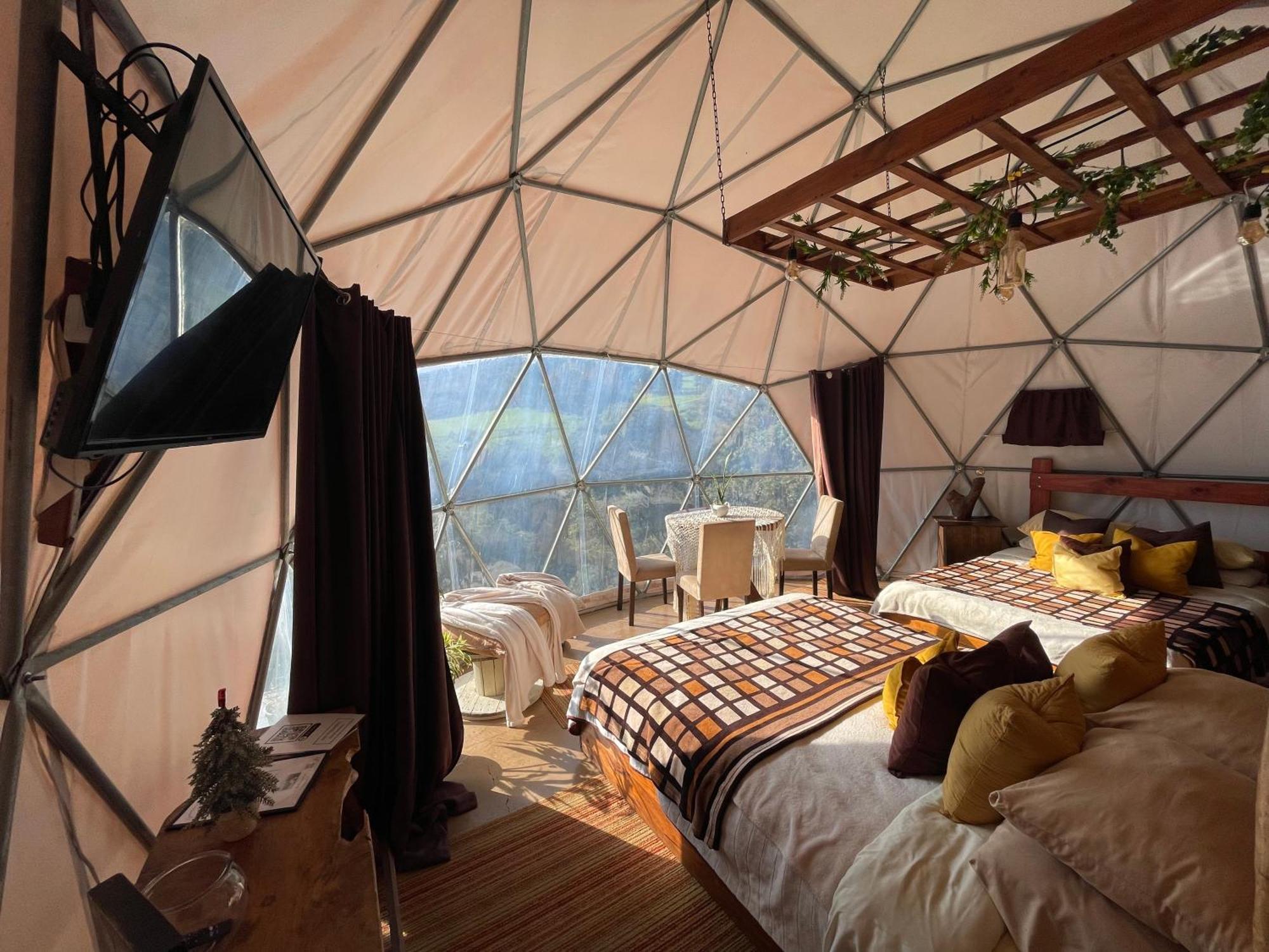 Poas Volcano Observatory Lodge & Glamping Poasito Bagian luar foto