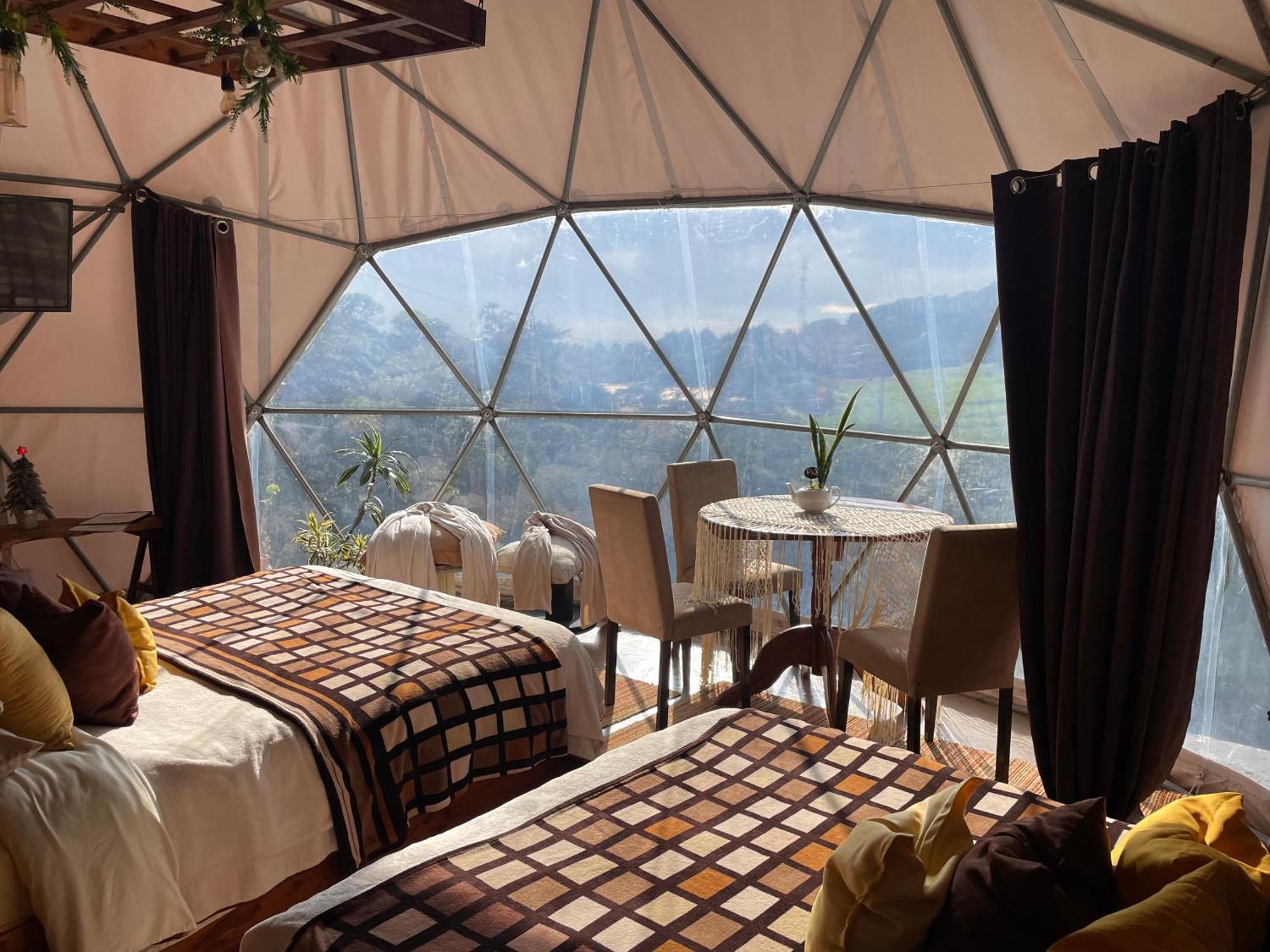 Poas Volcano Observatory Lodge & Glamping Poasito Bagian luar foto