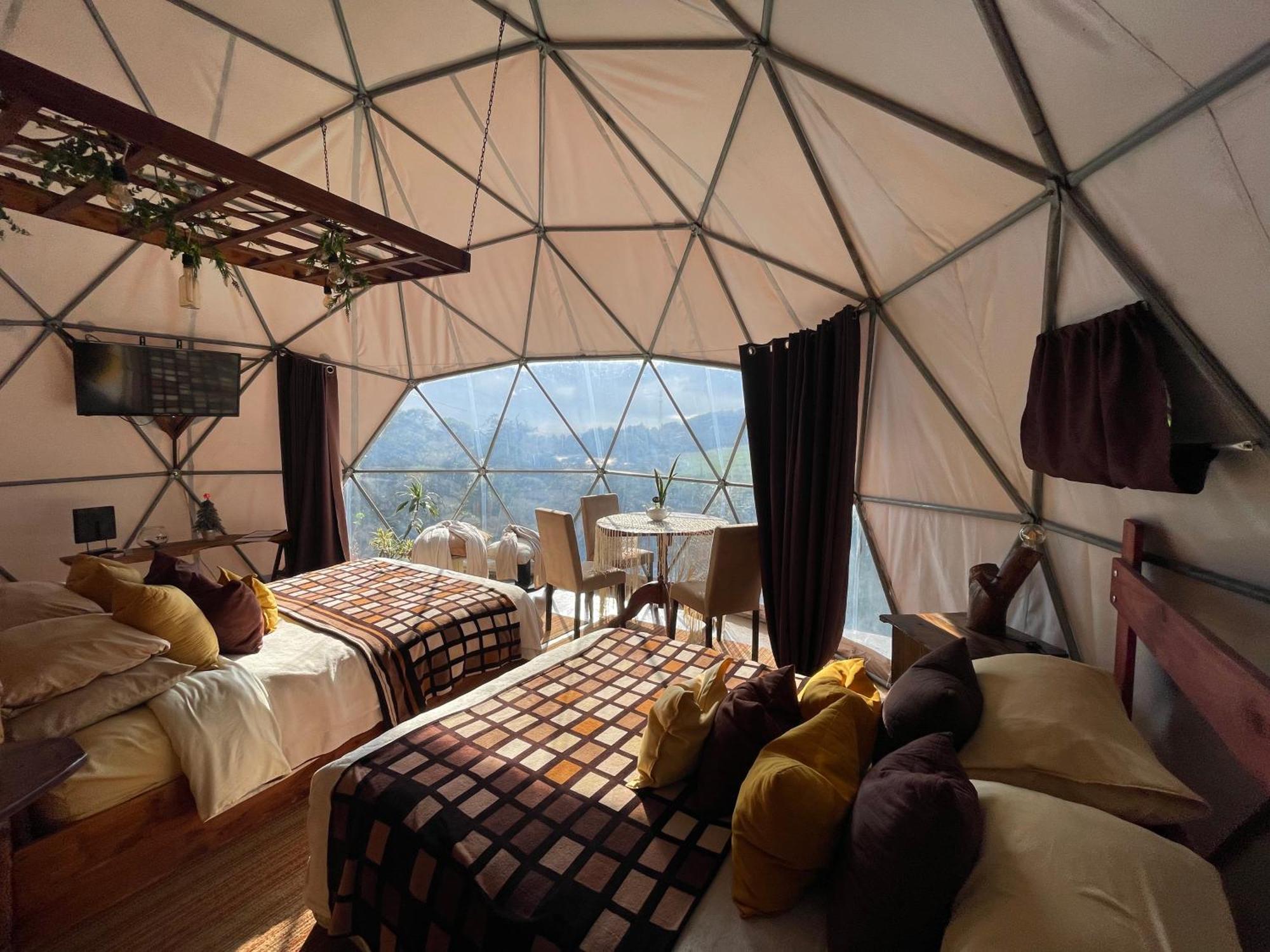 Poas Volcano Observatory Lodge & Glamping Poasito Bagian luar foto